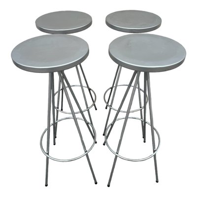 Stool Created by Lluis Pau, 1990s, Set of 4 for sale at Pamono