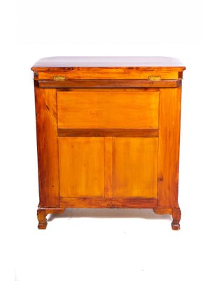Cherry wood bar cabinet sale