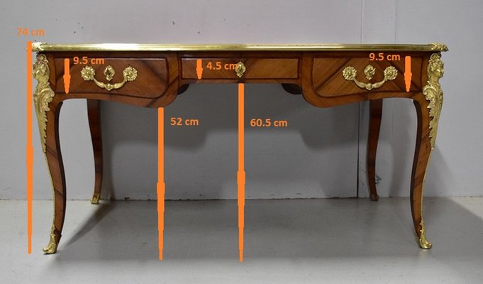 Louis XV Style Mahogany Ceremonial Desk, Early 20th Century for sale at  Pamono