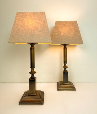 Vintage Artichoke Table Lamps in Ceramic, 1970s, Set of 2 for sale at Pamono