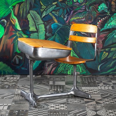 School desk and chair set hotsell