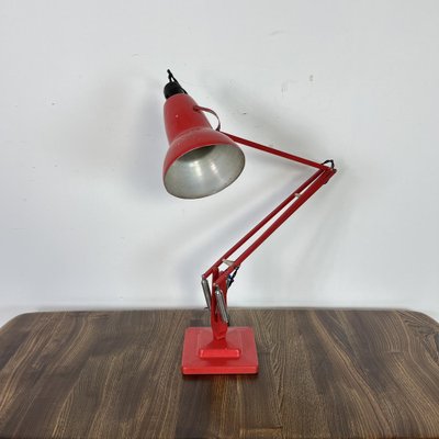 Anglepoise in Red by Carwardine Herbert Terry, 1930s for sale Pamono