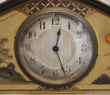 Horloge De Voyage 8 Jours Et Baromètre Asprey - Finnigans - Original - Fonctionne