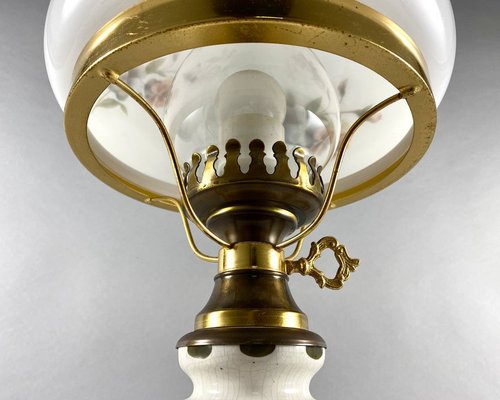 Paralume Vintage In Vetro Per Lampade A Olio - Diametro 4.8cm/5.3cm | Decorazione Per Casa, Ristorante, Hotel