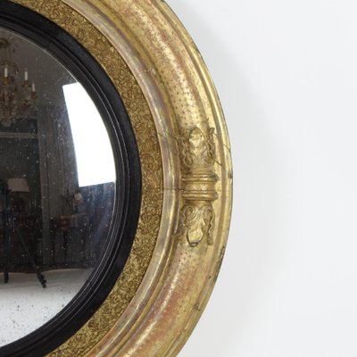 Englische Regency Convex Spiegel, 1820er, 2er Set bei Pamono kaufen