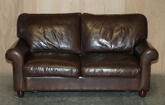 Laura ashley leather sofa hot sale sale