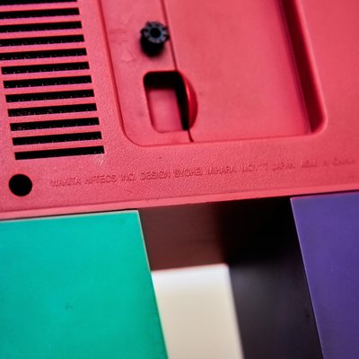 Paradise Plastic Alarm Clock by Shohei Mihara for Wakita, 1980s