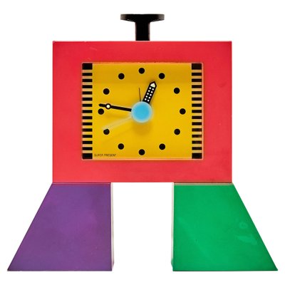 Paradise Plastic Alarm Clock by Shohei Mihara for Wakita