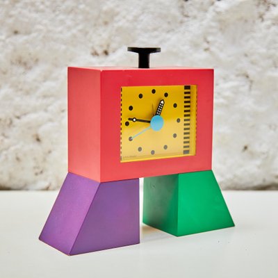 Paradise Plastic Alarm Clock by Shohei Mihara for Wakita