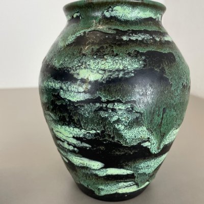 Heinz Siery Carstens Fat Lava花瓶 70s Fat Lava Pottery Vases by Heinz Siery for Carstens Tönnieshof