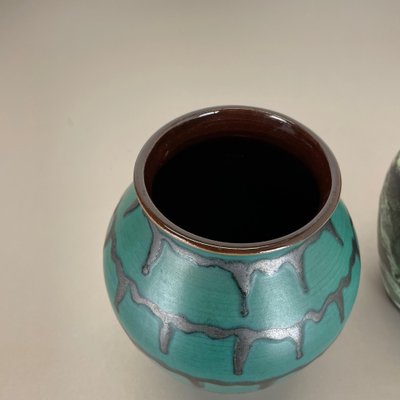 Fat Lava Pottery Vases by Heinz Siery for Carstens Tönnieshof