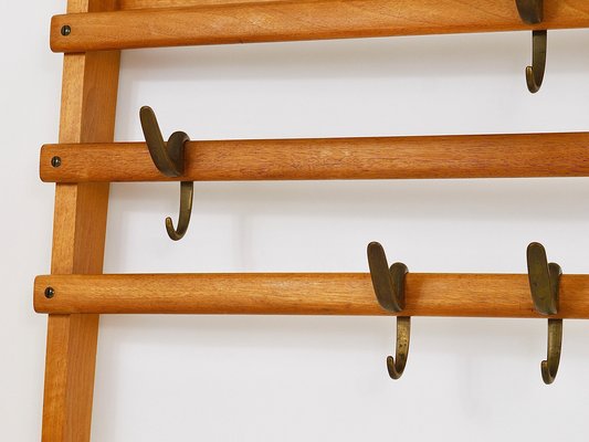 Wall Mounted Coat Rack Mcm Wall Hooks DRAKESTONE Mid-Century Coat
