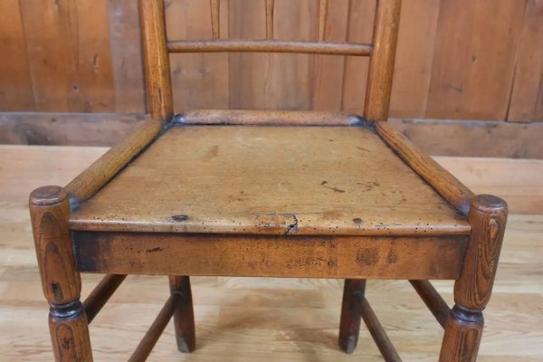 British Wooden Chair, 19th Century for sale at Pamono
