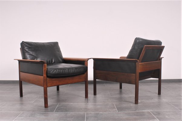 Easy Chairs by Hans Olsen for Vatne Mobler 1960s Set of 2