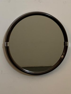 Vintage Mirror in Steel, 1970s for sale at Pamono