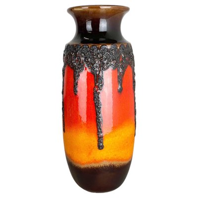 Crusty Fat Lava Vase from Scheurich, Germany, 1970s for sale Crusty Fat Lava Vase from Scheurich, Germany, 1970s for sale