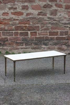 The brick marble coffee table best sale
