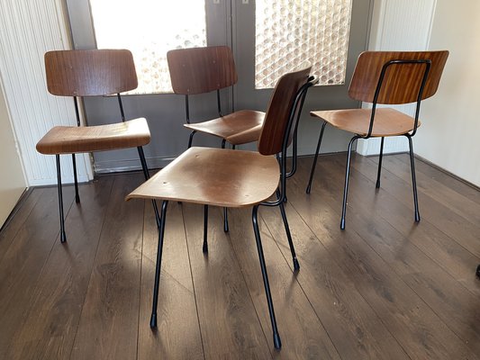 Steel on sale dining chairs