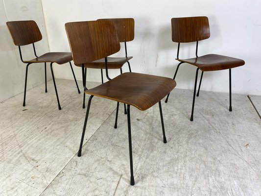 Wood and steel dining chairs deals