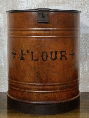 large flour bin