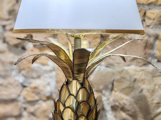 tussen Zeehaven aansporing Pineapple Lamp from Maison Jansen for sale at Pamono