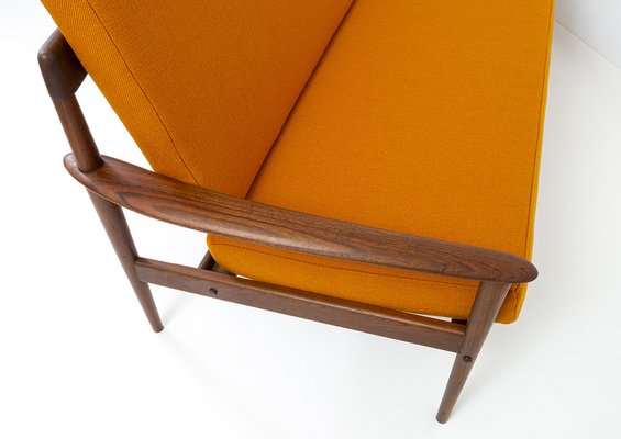 Teak Sofa by Grete Jalk for Poul Jeppesen for sale at Pamono
