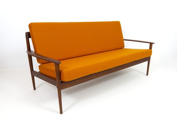 Teak Sofa by Grete Jalk for Poul Jeppesen for sale at Pamono