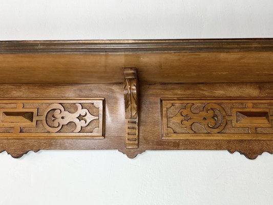 【carda】Vinastro Sidelno antique solid wood wall shelf Amazon.com: Joel's Antiques 54 Inch Wooden Floating Shelves