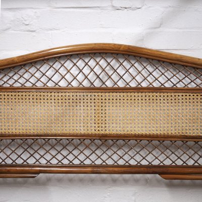 Mid-Century Vintage Bett Kopfteil aus Bambus & Rattan, 1960er bei Pamono  kaufen