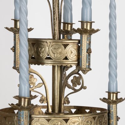 19th Century Gothic Candle Sconces, 1890s, Set of 2 for sale at Pamono