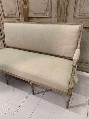 18th Century Swedish Gustavian Sofa with Original Paint