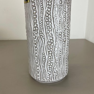 Large Brutalist Fat Lava Ceramic Vase by Carstens Tönnieshof