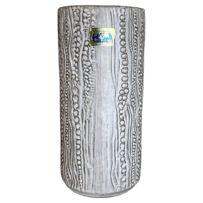 Large Brutalist Fat Lava Ceramic Vase by Carstens Tönnieshof