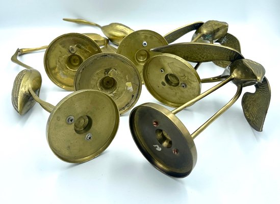 Brass Cranes, 1960s, Set of 6 for sale at Pamono