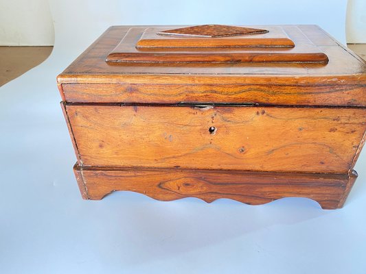 Große Holz Schmuckschatulle, 19. Jh., England bei Pamono kaufen