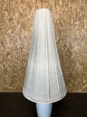 Space Age Porcelain & Brass Floor Lamp from KPM, 1970s for