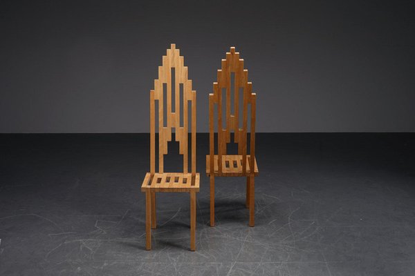 スツール postmodern designe high chair 2set Amazon.com