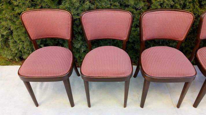 Art Deco Dining Chairs from Thonet, 1920s, Set 6 for at Pamono