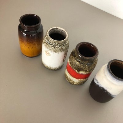 Vintage Pottery Fat Lava 231-15 Vases attributed to Scheurich