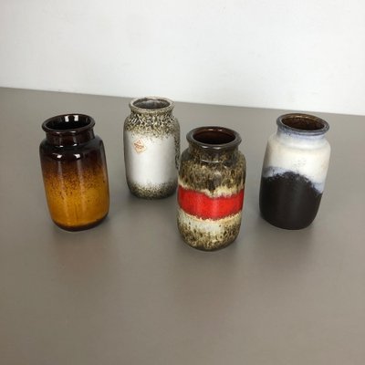 Vintage Pottery Fat Lava 231-15 Vases attributed to Scheurich