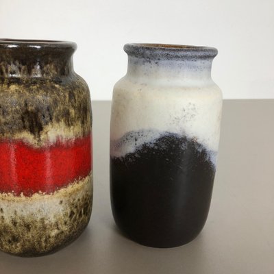 Vintage Pottery Fat Lava 231-15 Vases attributed to Scheurich