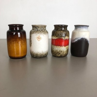 Vintage Pottery Fat Lava 231-15 Vases attributed to Scheurich