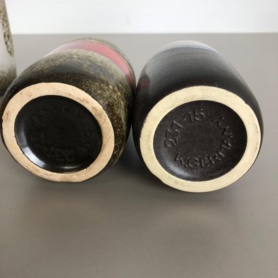 Vintage Pottery Fat Lava 231-15 Vases attributed to Scheurich