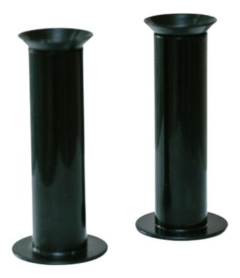 Postmoderne Kerzenständer aus Metall von Ikea, 1980er, 2er Set