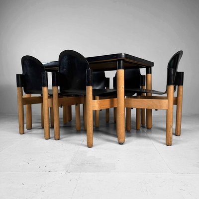 Flex 2000 Dining Room Set by Gerd Lange for Thonet, 1970s Flex 2000 Dining Room Set by Gerd Lange for Thonet, 1970s