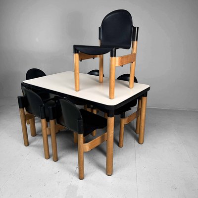 Flex 2000 Dining Room Set by Gerd Lange for Thonet, 1970s Flex 2000 Dining Room Set by Gerd Lange for Thonet, 1970s