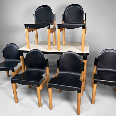Flex 2000 Dining Room Set by Gerd Lange for Thonet, 1970s Flex 2000 Dining Room Set by Gerd Lange for Thonet, 1970s