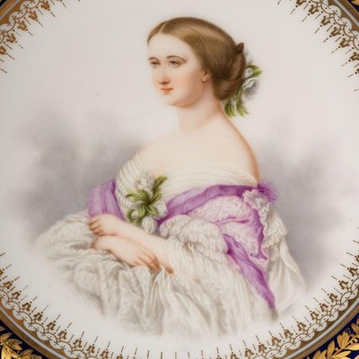 2 - European Miniature Portraits: Unknown - Empress Eugenie of France