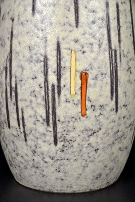 Mid-Century West German Pottery Model 529-50 Atomic Vase by