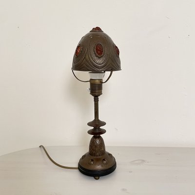 Brass art 2024 deco lamp